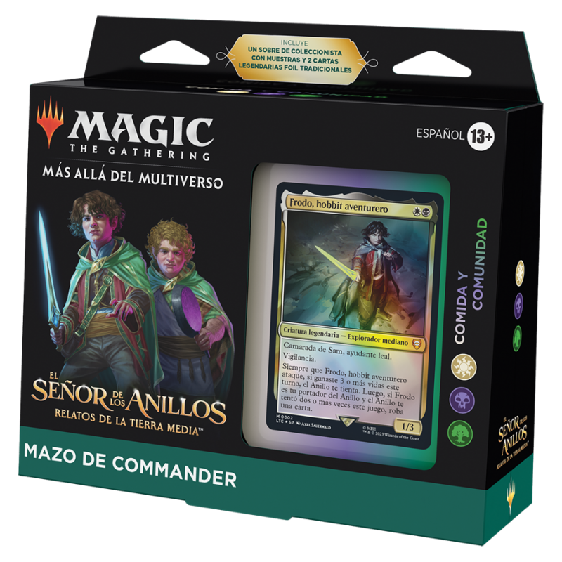 MAGIC UNIVERSES BEYOND THE LORD OF THE RINGS: TALES OF MIDDLE-EARTH - COMMANDER COMIDA Y COMUNIDAD (ESP)